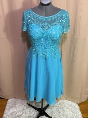 JJ’s House Tea Length Mother Of The Bride Dress